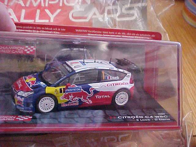 WRC CITROEN C4, MINT IN PACKAGING, NUMBER 2 ISSUE