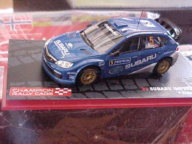 WRC SUBARU IMPREZZA, MINT IN BOX, NUMBER 4 ISSUE