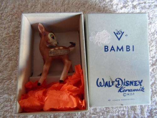 Hummel mint boxed Bambi with fly on tail