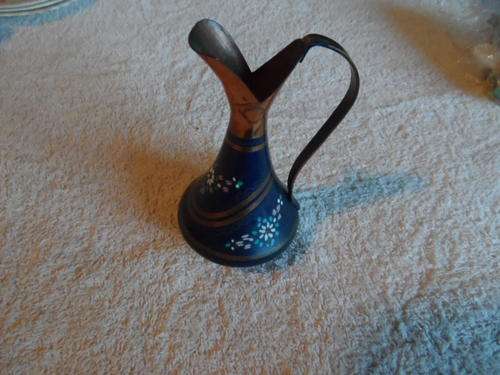 Vintage brass vase made in Turkey 15cm tall