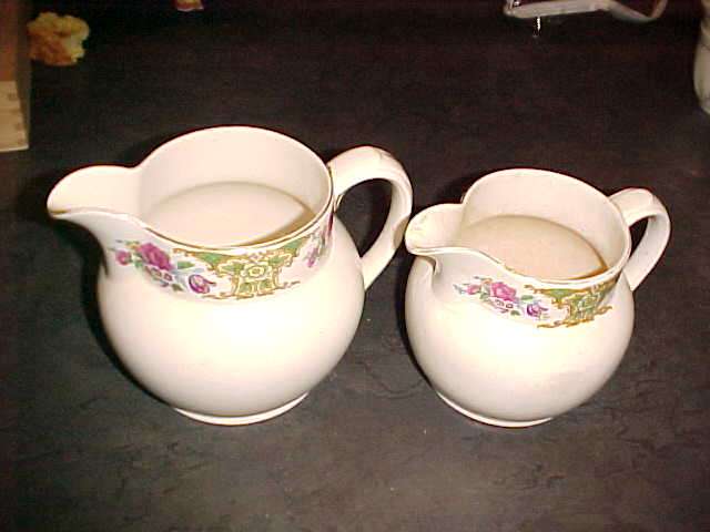 Two jugs royal swan made in England.