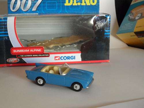 CORGI 007 SUNBEAM ALPINE, MINT BOXED