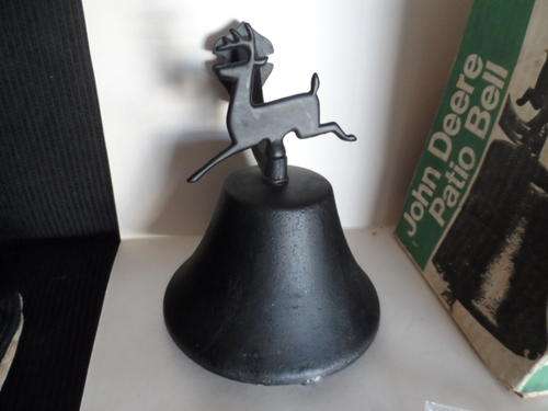 John Deere PATIO BELL IN ORIGINAL BOX! VERY RARE ITEM MINT/ BOXED