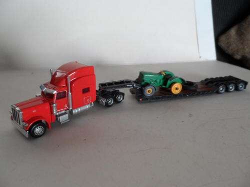 NORSCOT ARTICULATED TRUCK WITH MATCHBOX TRACTOR   [A5]
