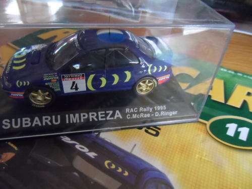 WRC SUBARU IMPREZA NUMBER 4