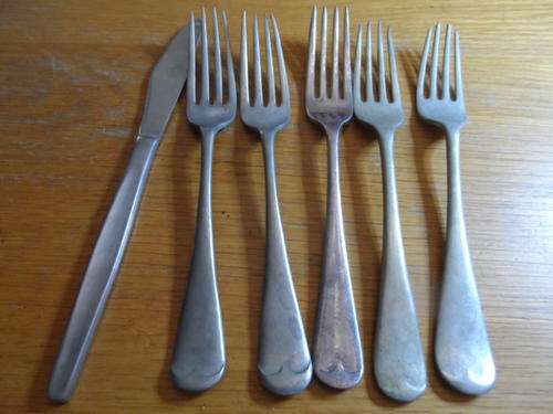 ODD OLD FORKS AND A KNIFE