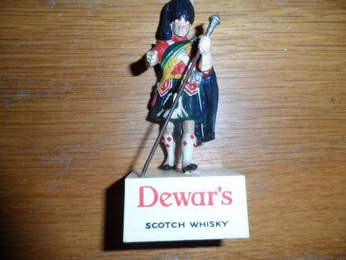 DEWAR'S WHISKY MASCOT  12CM TALL