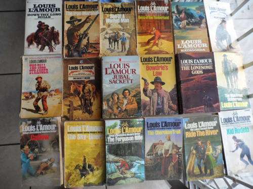 COLLECTION OF LOUIS L'AMOUR BOOKS [18]