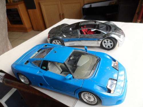 BUGATTI 11EB AND AUDI  AVUS, 1/18 DIECAST,