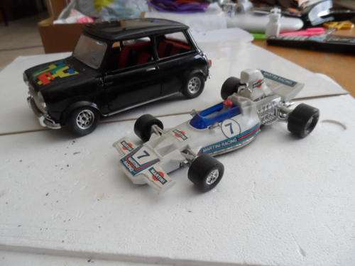 SOLIDO 1964 MINI COOPER,  1/18 SCALE, PLUS RACE CAR