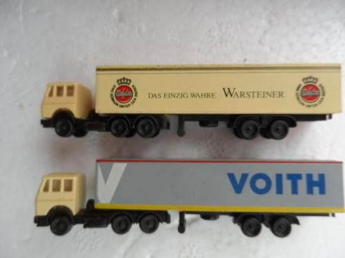 N SCALE ARTICULATED TRUCKS