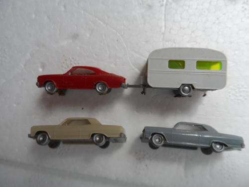 N SCALE THREE VETERANS AND CARAVAN