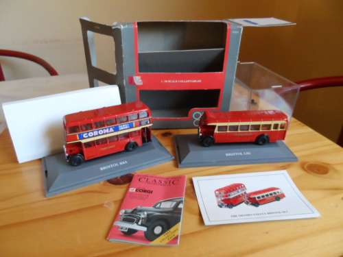 ORIGINAL OMNIBUS THAMES VALLEY TRACTION co BRISTOL DUO    [M26]