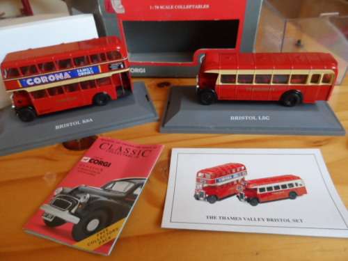 ORIGINAL OMNIBUS THAMES VALLEY TRACTION co BRISTOL DUO    [M26]