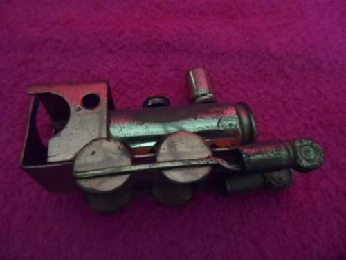 Train handmade copper