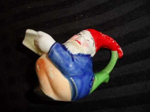 The cutest little dwarf  milk jug in lovely condition.