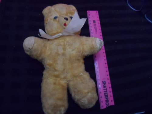 Small vintage plush teddie 27cm