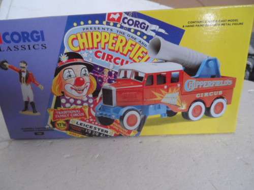 ORIGINAL CORGI CHIPPERFIELD CANNON TRUCK, MINT BOXED