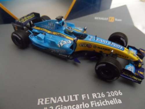 HOTWHEELS 1/43 Renault F1 R26 2006 FISICHELLA [M75]