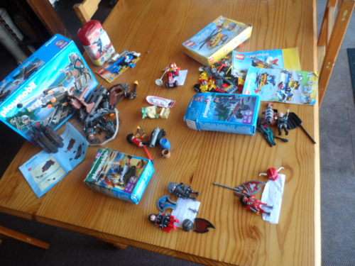 LEGO AND PLAYMOBIL LOT