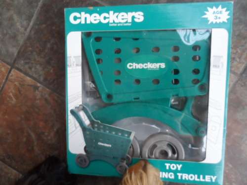 LITTLE CHECKERS trolley!! hard to find item.