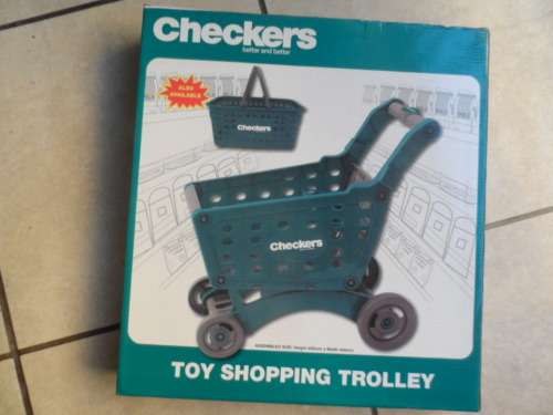 LITTLE CHECKERS trolley!! hard to find item.