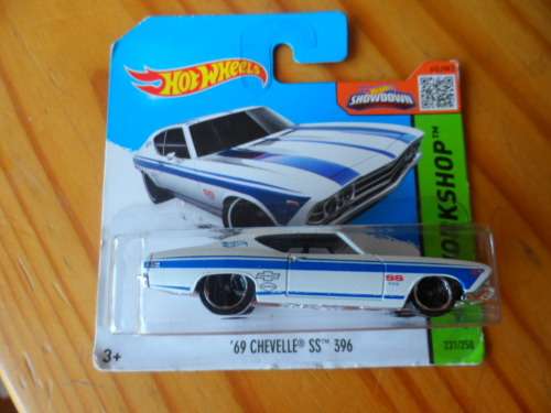 HOTWHEELS ,69 CHEVELLE SS 396- HW WORKSHOP-  [M26]
