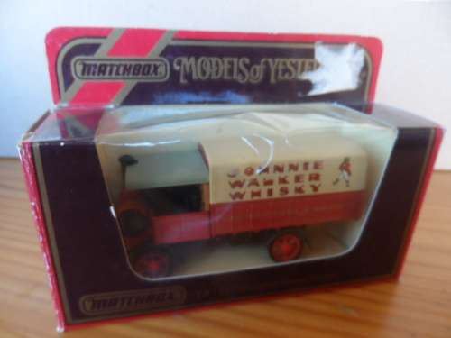 MATCHBOX Y8 1917 YORKSHIRE STEAM WAGON ' JOHNNY WALKER [M101]