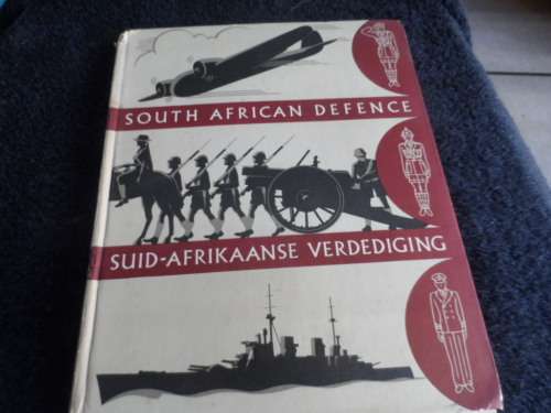 South African defence force united tobacco card book seems to be complete hard cover