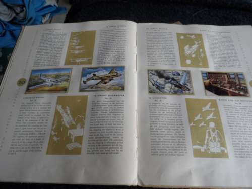 South African defence force united tobacco card book seems to be complete hard cover