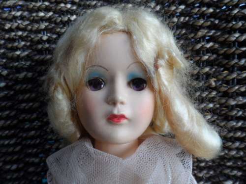 Vintage Palitoys wedding  Doll walking in original clothes Made in england Mohair hair