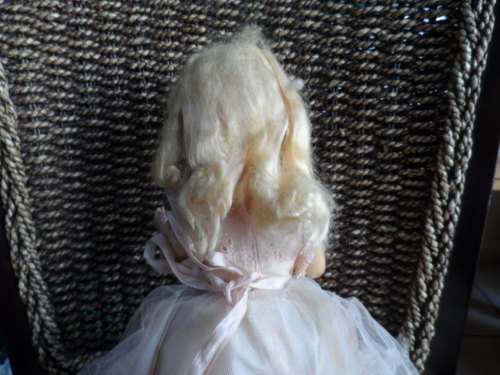 Vintage Palitoys wedding  Doll walking in original clothes Made in england Mohair hair