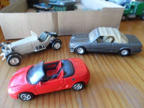 BMW 325i, mercedes sskl 1931, MGF   1/43 SCALE  [M308] ONE BID FOR ALL
