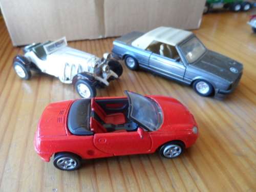 BMW 325i, mercedes sskl 1931, MGF   1/43 SCALE  [M308] ONE BID FOR ALL