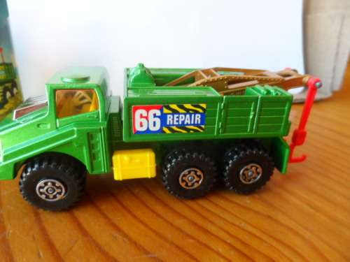 MATCHBOX BATTLE KINGS K110 RECOVERY VEHICLE GREEN [M200]