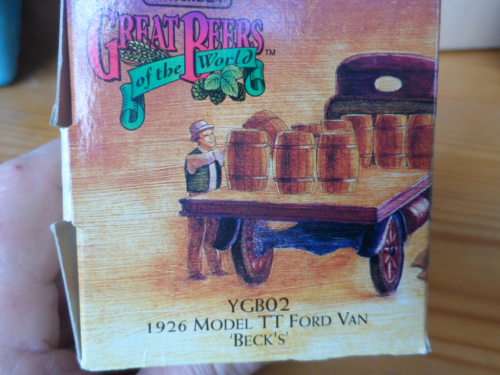 Matchbox  YGB02 1926 L MODEL TT ` BECK`S `  [BOXX1]