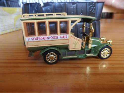 MATCHBOX   YET06-M 1910 Renault Motor Bus GARE de LYON [X1]