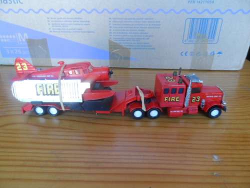 MATCHBOX SUPERKINGS K134 FIRE SPOTTER PLANE TRANSPORTER [X2]