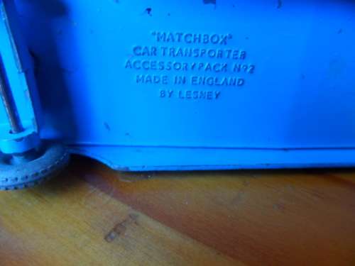 MATCHBOX BEDFORD CAR TRANSPORTER ACCESS PACK NO 2