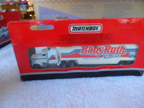 MATCHBOX SUPER STAR TRANSPORTER -WBABY RUTH RACING  [M555]
