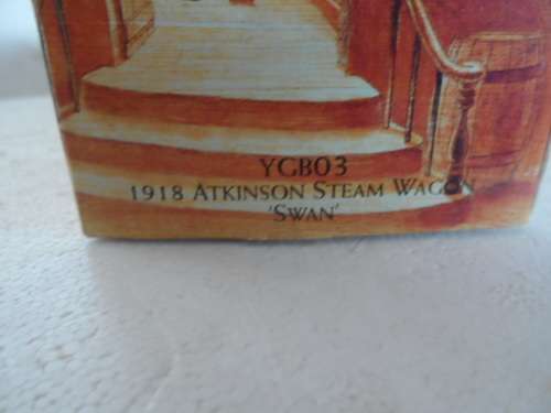 MATCHBOX YGB03 ATKINSON STEAM WAGON `SWAN`   [BOXX1]