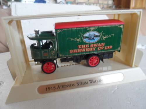 MATCHBOX YGB03 ATKINSON STEAM WAGON `SWAN`   [BOXX1]