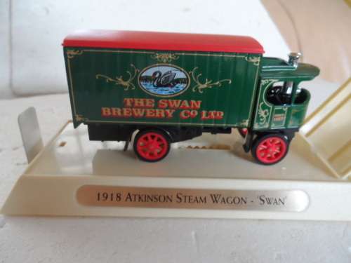 MATCHBOX YGB03 ATKINSON STEAM WAGON `SWAN`   [BOXX1]