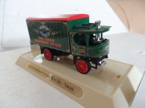 MATCHBOX YGB03 ATKINSON STEAM WAGON `SWAN`   [BOXX1]