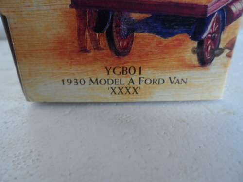 MATCHBOX YGB01 1930 MODEL A FORD VAN ` CASTLEMAINE`   [BOXX1]