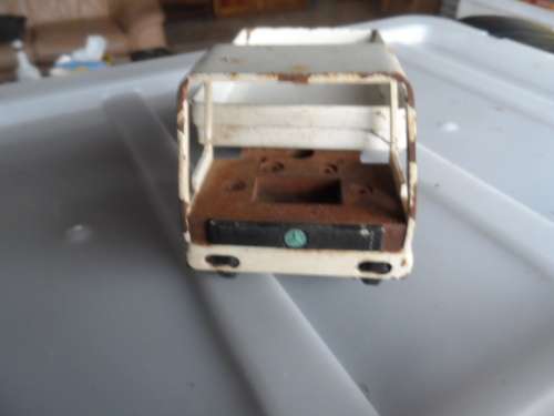 HEAVY METAL MERCEDES FLATBED TRUCK WHITE