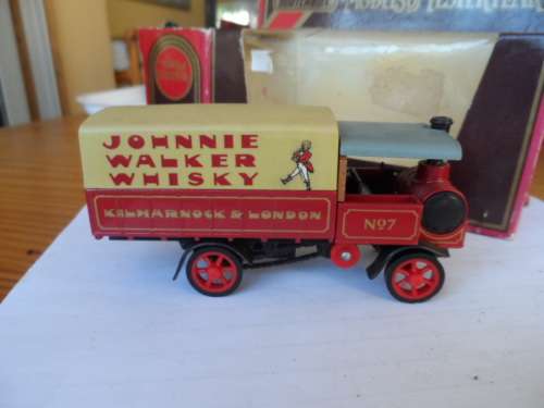 MATCHBOX  Y8 1917 YORKSHIRE STEAM ENGINE ` JOHNNY WALKER`  [M6]