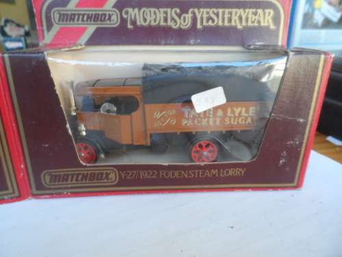 MATCHBOX Y 27 1922 FODEN STEAM WAGON `TATE AND LYLE`  [M6]