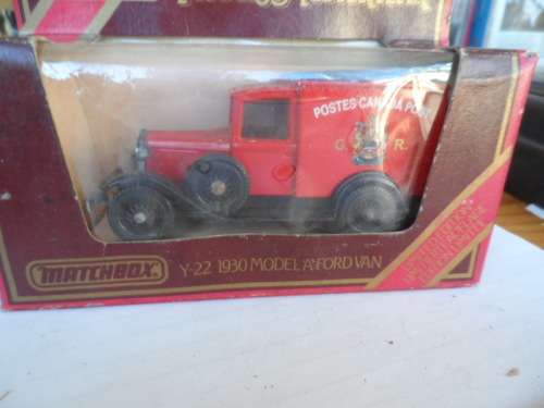 MATCHBOX Y22 1930 MODEL A VAN ` POSTES CANADA` [M6]