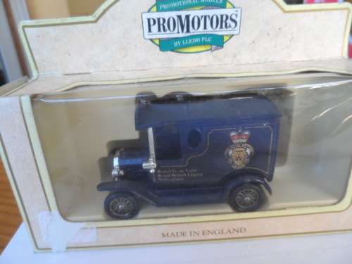LLEDO CLOSED VAN `ROYAL BRITISH LEGION`  [M2]